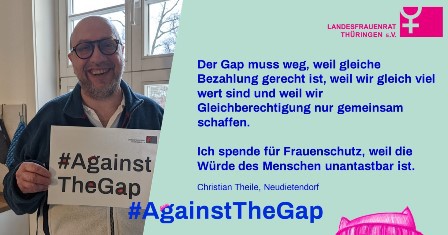 #AgainstTheGap-Spender: Christian Theile