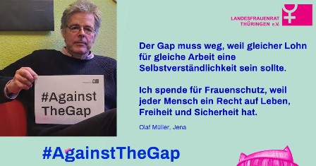 #AgainstTheGap-Spender: Olaf Müller
