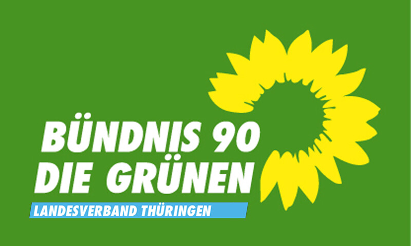 Logo Bündnis 90/Die Grünen, Landesverband Thüringen