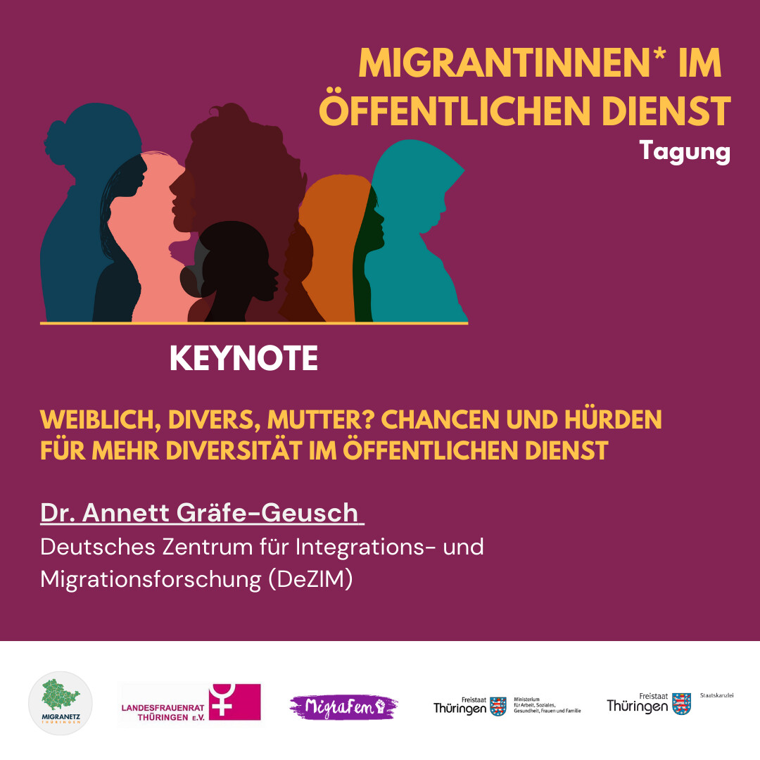 Migrantinnen* im Öffentlichen Dienst - Keynote, MigraNetz Thüringen